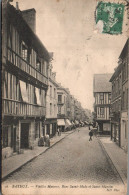 Delcampe - N°13435 -cpa Bayeux -vieilles Maisons, Rues Saint Malo Et Saint Martin- - Bayeux