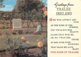 Delcampe - Carte Postale - Irlande - Tralee - Greetings From Tralee Ireland - She Was Lovely And Fair As The Rose Of The Summer Yet - Kerry