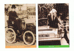 Delcampe - Lot De 6 Cartes Postales Publicitaires De Renault - Autres & Non Classés