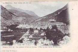 Delcampe - BRIANCON   P112   CPA 9X14        Vue Générale Et Fort Du Château - Briancon