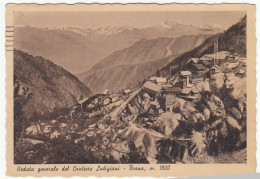 Delcampe - VEDUTA GENERALE DEL CANTIERE LODIGIANI - TRONA - VAL GEROLA - SONDRIO - 1940 - Sondrio