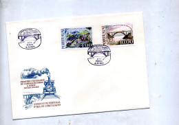 Delcampe - Lettre Fdc 1977 Chemin De Fer - FDC
