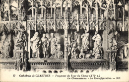 Delcampe - CPA Cathedrale De Chartres Fragment Du Tour Du Choeur - Chartres