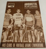 Delcampe - MIROIR SPRINT / Magazine Sport - CYCLISME / ANQUETIL - Verso FOOTBALL / REIMS Sans Dentelle -  N° 1002 / Aout 1965 - Sport