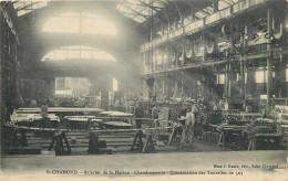 Delcampe - 54337 - SAINT CHAMOND - ACIERIES DE LA MARINE / CHAUDRONNERIE / CONSTRUCTION DES TOURELLES DE 505 - Saint Chamond