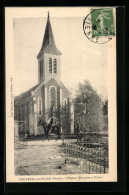 Delcampe - CPA Vouneuil-sur-Biard, L`Eglise - Vouneuil Sous Biard