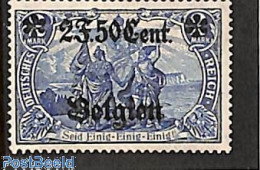Delcampe - Belgium 1916 2F.50Cent On 2M, 25:17, Stamp Out Of Set, Unused (hinged) - Unused Stamps