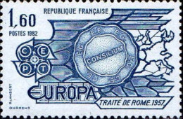 Delcampe - France Poste N** Yv:2207 Mi:2329 Europa Cept Traité De Rome - 1982