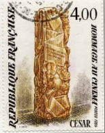 Delcampe - France Poste Obl Yv:2299 Mi:2425 César Hommage Au Cinéma (Beau Cachet Rond) - Cinema
