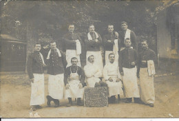 Delcampe - 51 Marne > Camp De Chalons Mess Ecole De Tir 1 Juillet 1907 Militaria Carte Photo - Camp De Châlons - Mourmelon