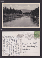 Delcampe - Vintage Postcard Palestine River Jordan Bahloul Tiberias 1945 Military Mail? - Palästina