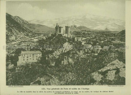 Delcampe - 09 Carte Postale 24 Cm X 30 Cm !! Original De 1930 !! Foix - Foix