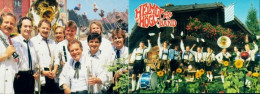 Delcampe - Klapp CPA Helmut Högl Band, 30 Jahre Zu Gast In Aller Welt, Veranstaltungen Sommer 1988, Olympia 1972 - Historical Famous People