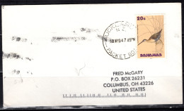 Delcampe - 1994 Paquebot Cover, Bahamas Stamps Mailed In Auckland, New Zealand - Bahamas (1973-...)