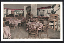 Delcampe - AK Philadelphia, PA, El Patio Restaurant, The Benjamin Franklin Hotel, Chestnut At Ninth Street - Philadelphia
