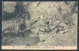Delcampe - Massa Carrara Cave Marmo Cartolina ZB3547 - Massa