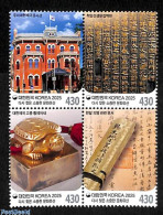 Delcampe - Korea, South 2025 Returned Cultural Heritage 4v [+], Mint NH, Art - Museums - Museos