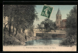 Delcampe - CPA Pont-de-Chéruy, Le Pont De L`Eglise - Pont-de-Chéruy