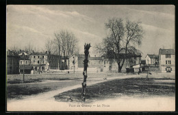 Delcampe - CPA Pont-de-Chéruy, La Place - Pont-de-Chéruy