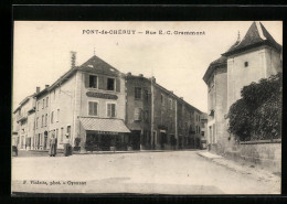 Delcampe - CPA Pont-de-Chéruy, Rue E.-C. Grammont - Pont-de-Chéruy