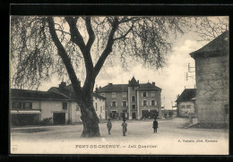 Delcampe - CPA Pont-de-Chéruy, Joli Quartier - Pont-de-Chéruy
