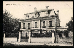 Delcampe - CPA Pont-de-Chéruy, Villa Gindre - Pont-de-Chéruy