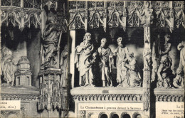 Delcampe - CPA La Chananeenne A Genoux Devant Le Sauveur Chartres - Chartres