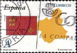 Delcampe - Espagne Poste Obl Yv:4177 Mi:4473 Ed:4530 Region De Murcia (TB Cachet Rond) - Postzegels