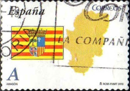 Delcampe - Espagne Poste Obl Yv:4178 Mi:4474 Ed:4531 Aragon (Beau Cachet Rond) - Postzegels