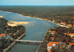 Delcampe - 40 Soorts-Hossegor Vue Générale Aérienne Sur Le Lac Et Le Pont (scan R/V) N° 39 \ PE1300 - Hossegor