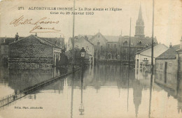 Delcampe - 94* ALFORTVILLE Crue 1910 -rue Alexis      RL32,0894 - Alfortville