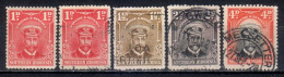 Delcampe - 1953 Southern Rhodesia Stamps, Set 5 Used Stamps, 3458 - Zimbabwe (1980-...)