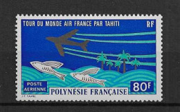 Delcampe - Polynésie Française Pa No 73 , Neuf ** Sans Charniere , Ttb . - Ongebruikt
