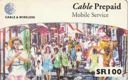 Delcampe - PREPAID PHONE CARD SEYCHELLES  (E129.21.6 - Seychellen