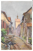 Delcampe - CAR-AEQP22-1124-68 - RIQUEWIHR - Le Rempart - Riquewihr