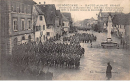Delcampe - 68 - DANNEMARIE - SAN45114 - Défilé Des Troupes Françaises Après La Première Remise De Décorations Effectuée En Alsace - Dannemarie