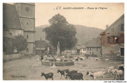 Delcampe - CAR-ACMP10-0750-68 - SAINT-AMARIN - Place De L'Eglise - Saint Amarin