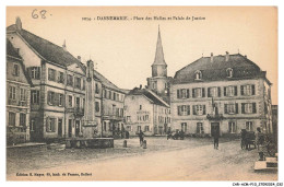 Delcampe - CAR-ACMP10-0751-68 - DANNEMARIE - Place Des Halles Et Palais De Justice - Dannemarie
