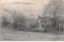 Delcampe - 68-SAN59768-TURCKHEIM.Statue De Ch. Grad.Environs De Colmar.L'Alsace Avant La Guerre 1914-1915 - Turckheim