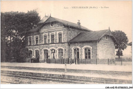 Delcampe - CAR-AAEP5-68-0420 - NEUF-BRISACH - La Gare - Neuf Brisach
