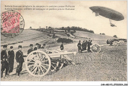 Delcampe - CAR-ABOP3-0227-68 - Batterie Francaise - Atillerie De Campagne En Position Près De MULHOUSE - Mulhouse