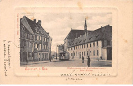 Delcampe - 68 - COLMAR - SAN32405 - Kleberstrasse Mit Katharinenkloster - Rue Kleber - Colmar