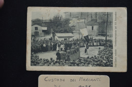 Delcampe - POSTCARD KARTE WAR Militare WWI CERVIGNANO VG Cartolina Dall’Italia Redenta Irredentismo COMMEMORAZIONE XX SETT - Andere Kriege