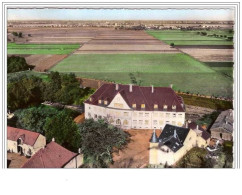 Delcampe - 68.WITTENHEIM.L'ECOLE MENAGERE DON-BOSCO.EN AVION AU DESSUS DE ....CPSM. - Wittenheim