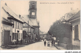 Delcampe - CAR-ABEP7-0638-68 - MASEVAUX - Rue Principale Et Eglise - Masevaux