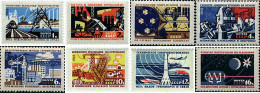 Delcampe - 57603 MNH UNION SOVIETICA 1965 CREACION DE MATERIAL TECNICO - Astronomy