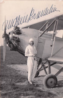 Delcampe - AVIATRICE  Andrée BOURDELIN  (carte Photo) - Flieger