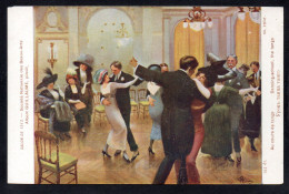 Delcampe - ILLUSTRATEUR - Albert GUILLAUME - Salon 1913 - Au Cours De Tango - Guillaume