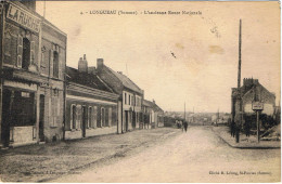 Delcampe - Longueau / L'ancienne Route Nationale / Magasin " La Ruche " / Cliché Lelong - Longueau