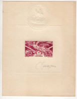 Delcampe - A.E.F. : Anniversaire De La Victoire : Epreuve De Luxe ( Format  (16 X 12 ) - Storia Postale
